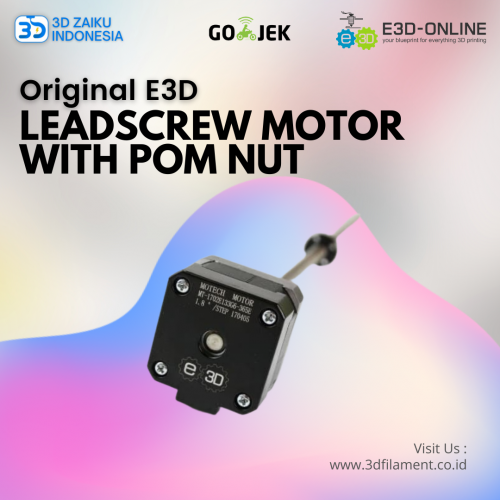 Original E3D Leadscrew Motor with POM Nut dari UK